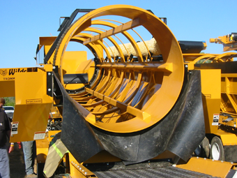 Rolled Drum Segments used with Trommel Screens
