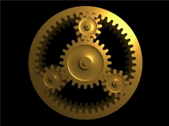 Internal Gear with set of Planetary Gears