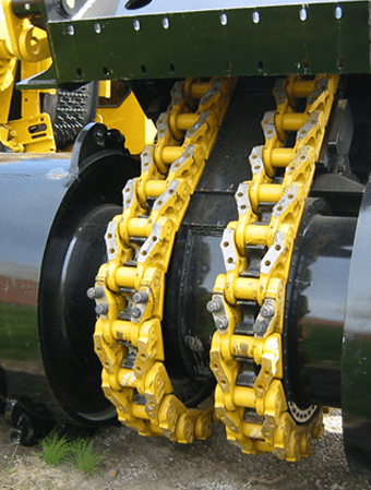 Undercarriage with Custom Crawler Sprockets