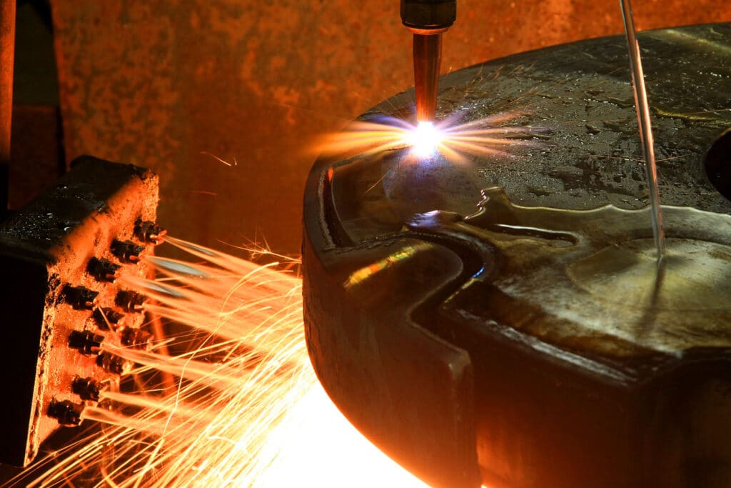 Cogmatic's proprietary Flame machining process generates a smooth, consistent finish of tooth profiles, flanks, roots, and tips.