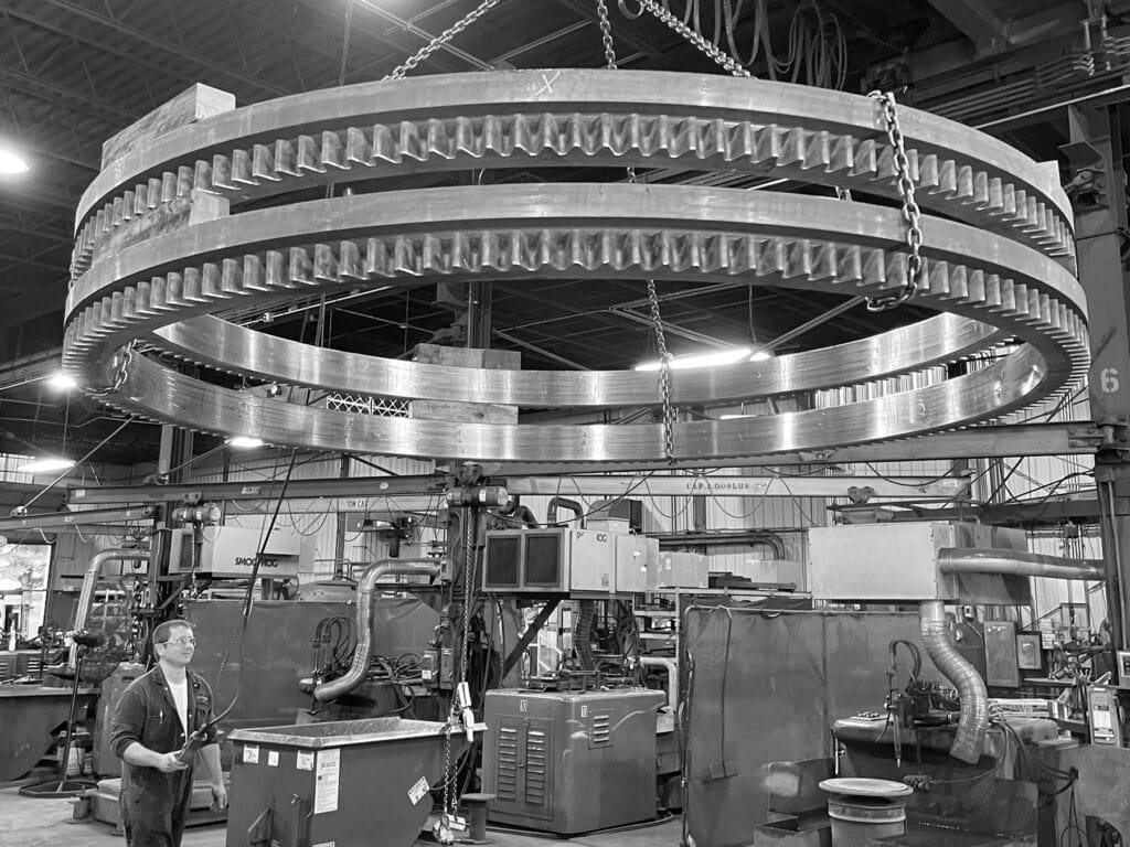 Bull Gear for Concrete Mixing