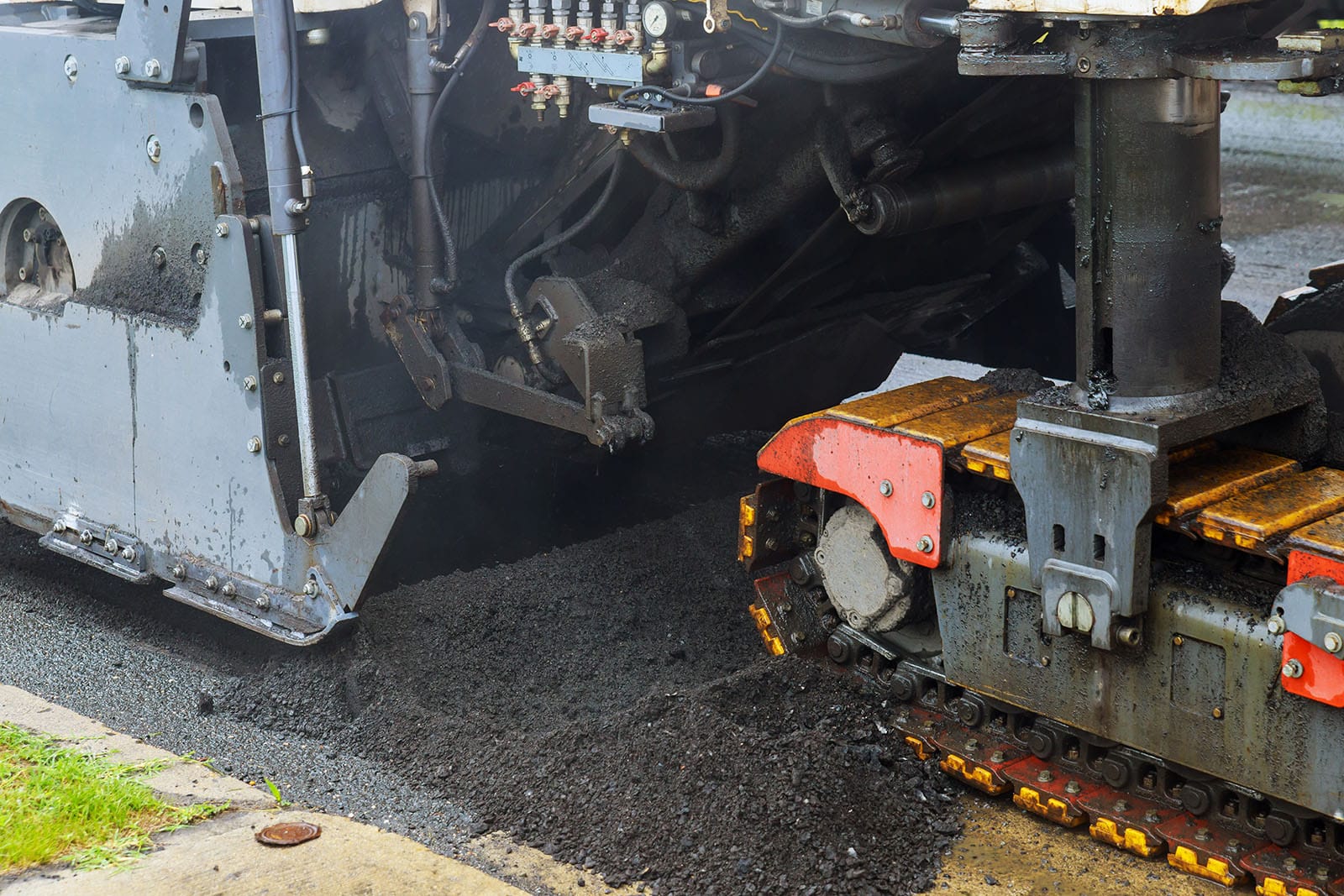 Paver Undercarriage Crawler